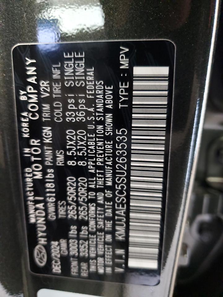 2025 Genesis Gv80 Coupe VIN: KMUJAESC5SU263535 Lot: 91394605