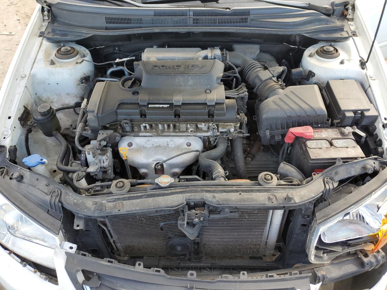 2008 Kia Spectra Ex VIN: KNAFE121985567441 Lot: 85403635