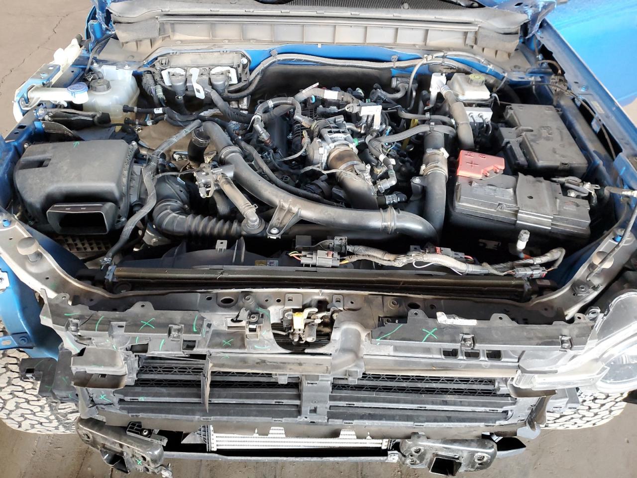 2023 Ford Bronco Base VIN: 1FMEE5BP1PLB28122 Lot: 92948305