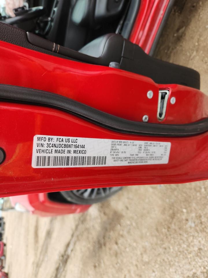 2022 Jeep Compass Limited VIN: 3C4NJDCB6NT164144 Lot: 93456165