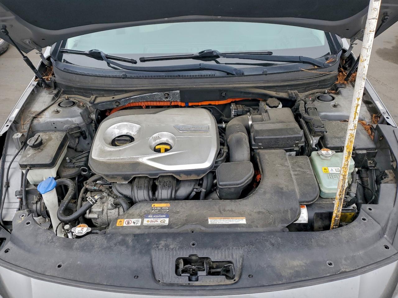 2017 Hyundai Sonata Hybrid VIN: KMHE24L18HA059469 Lot: 92243645