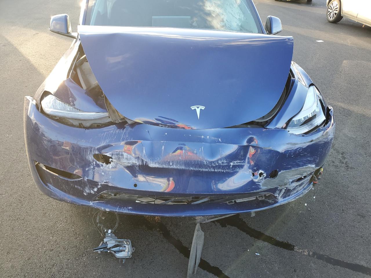 2020 Tesla Model Y VIN: 5YJYGDEE0LF036447 Lot: 93148255