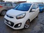 2012 KIA PICANTO 1.0 1 5DR for sale at Copart WOLVERHAMPTON