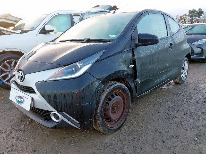 2017 TOYOTA AYGO 1.0 VVT-I X-PLAY 3DR for sale at Copart WOLVERHAMPTON