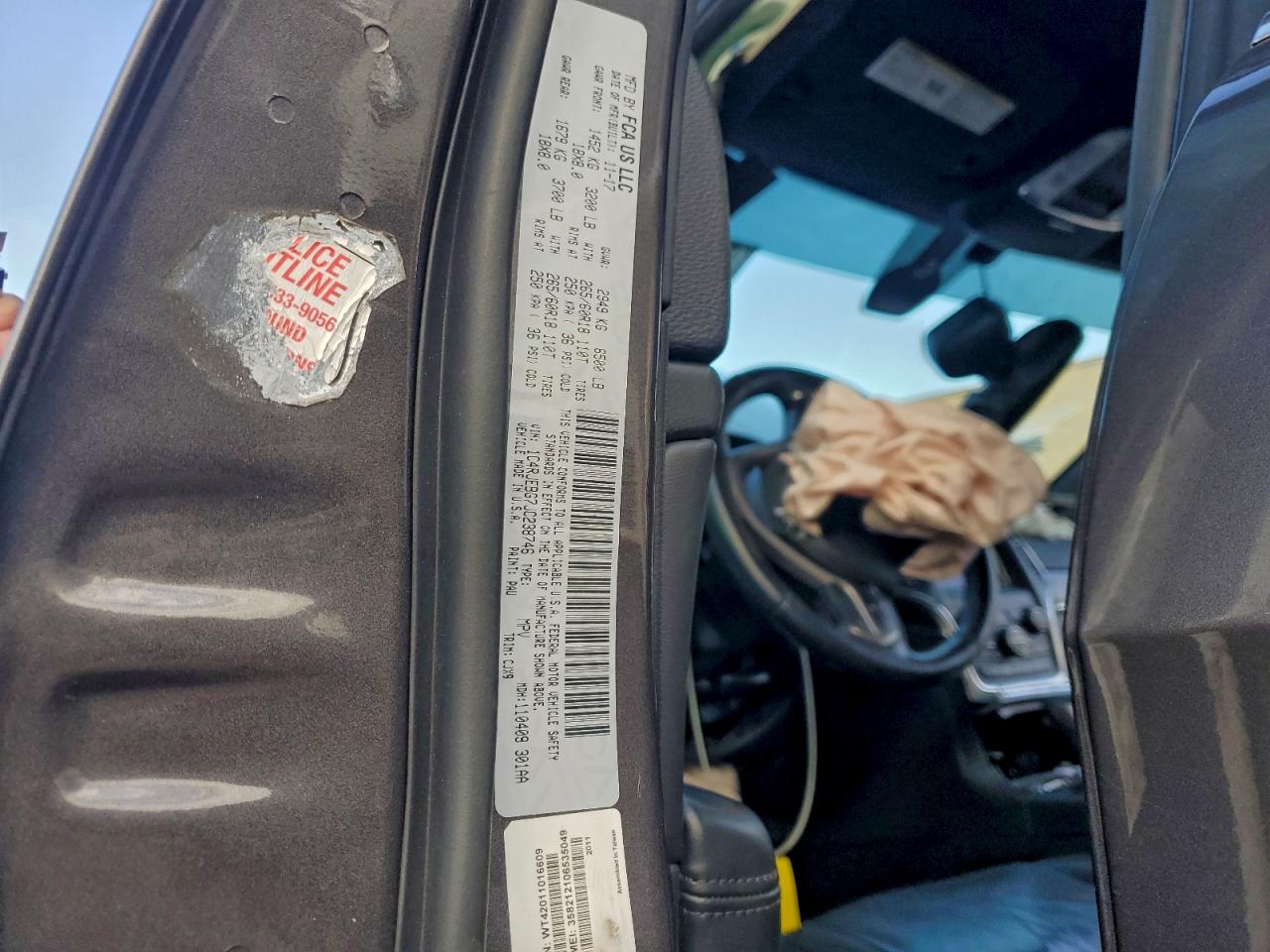 2018 Jeep Grand Cherokee Limited VIN: 1C4RJEBG7JC238746 Lot: 94127065