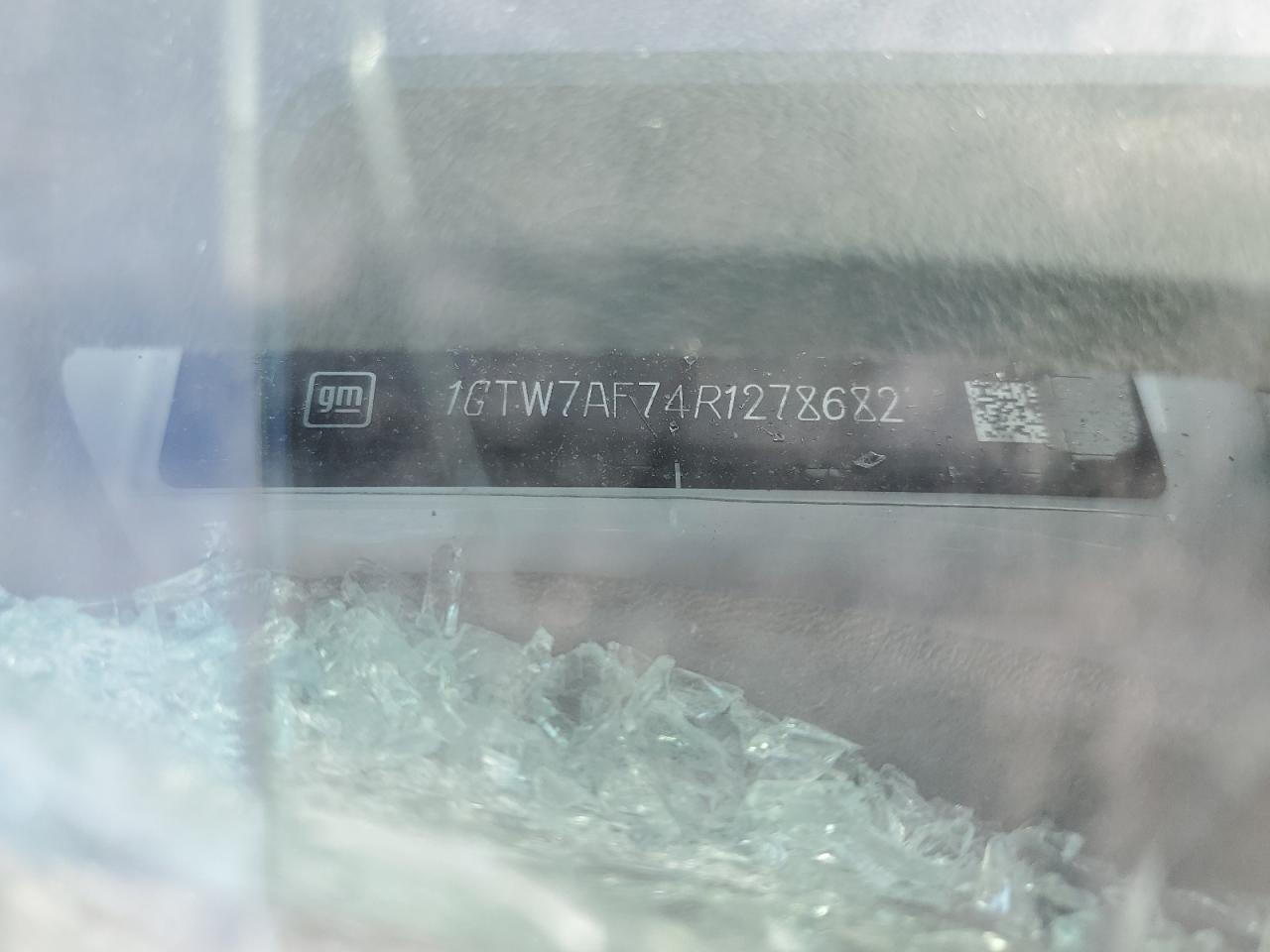 2024 GMC Savana G2500 Delivery Van VIN: 1GTW7AF74R1278682 Lot: 92891195