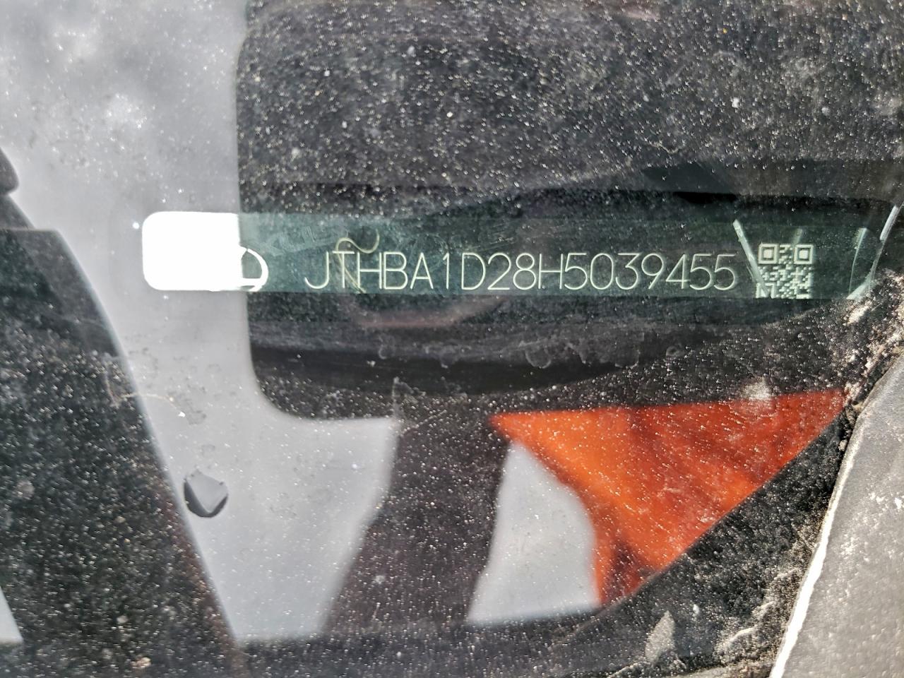 2017 Lexus Is 200T VIN: JTHBA1D28H5039455 Lot: 93885155