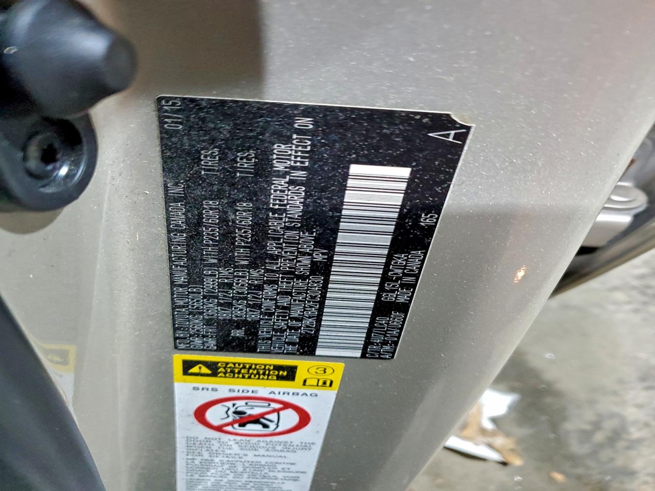 2015 Lexus Rx 350 Base VIN: 2T2BK1BA2FC304830 Lot: 92592735