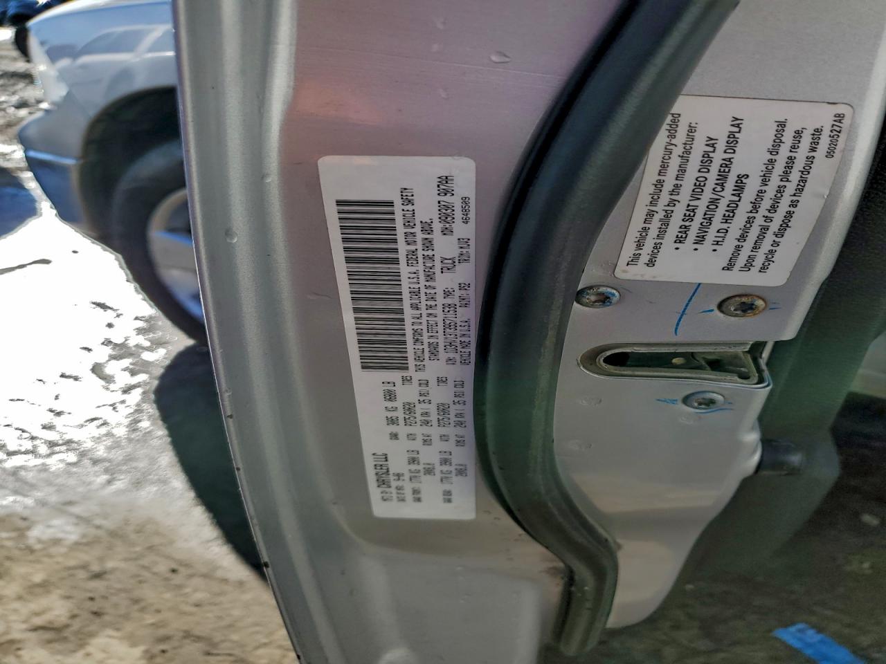 2009 Dodge Ram 1500 VIN: 1D3HV13T39S711538 Lot: 94248655