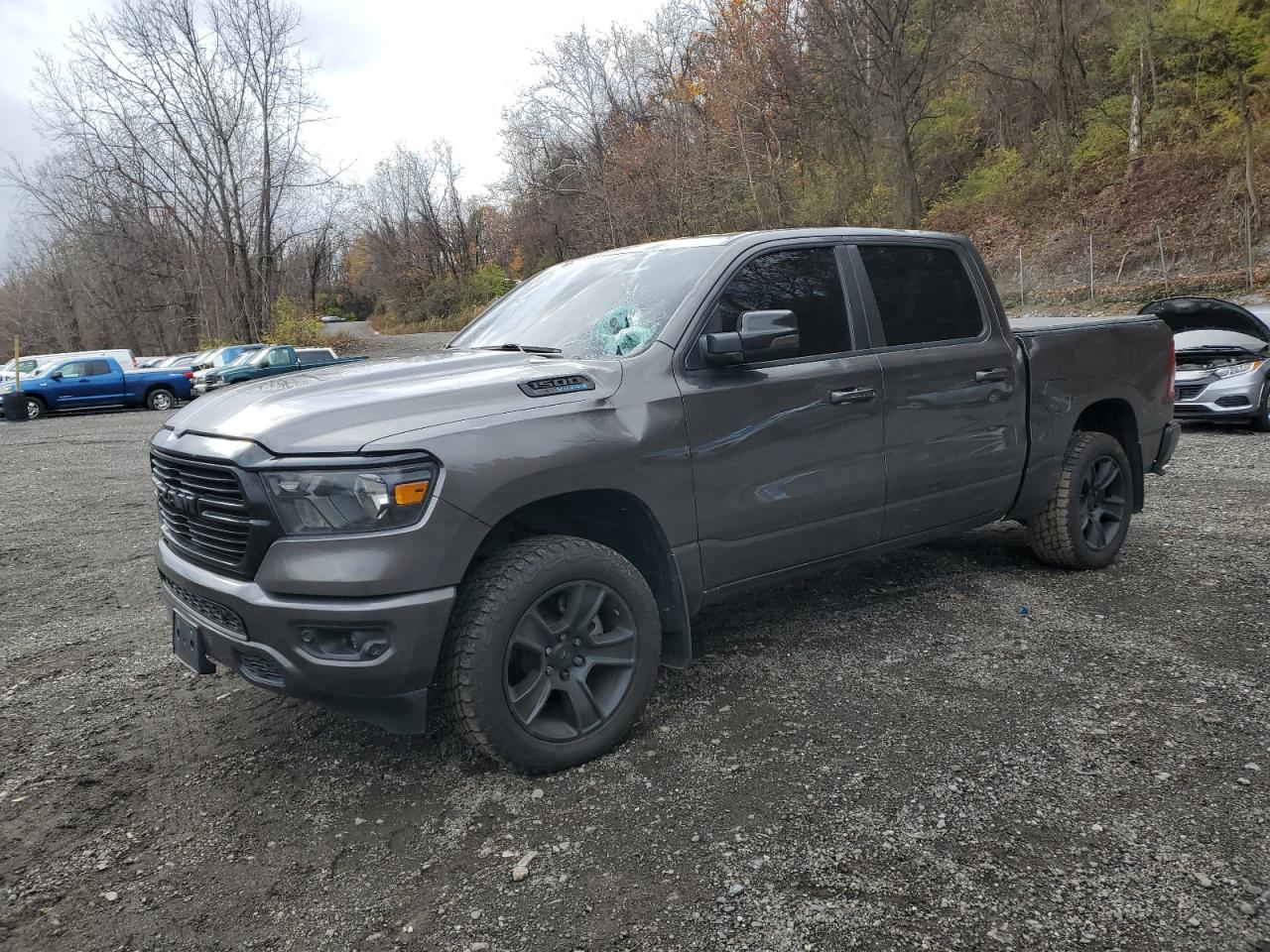 2021 Ram 1500 Big Horn/Lone Star VIN: 1C6SRFFT2MN588194 Lot: 91906615