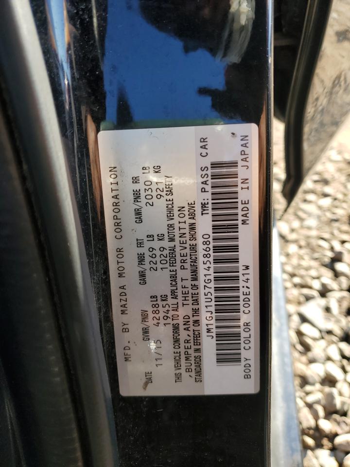 2016 Mazda 6 Sport VIN: JM1GJ1U57G1458680 Lot: 93102615