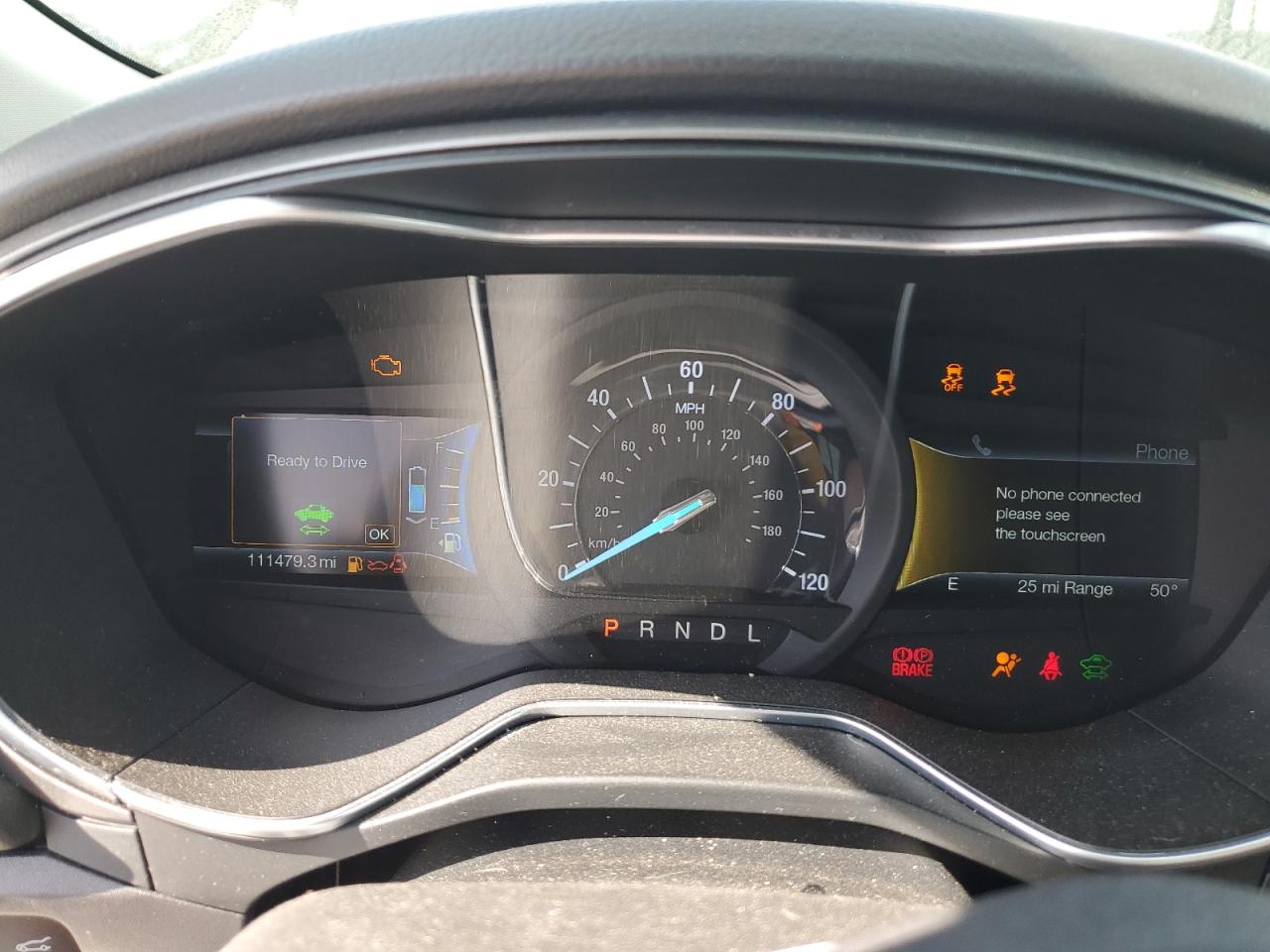 2016 Ford Fusion Titanium Phev VIN: 3FA6P0SU3GR229715 Lot: 92128335