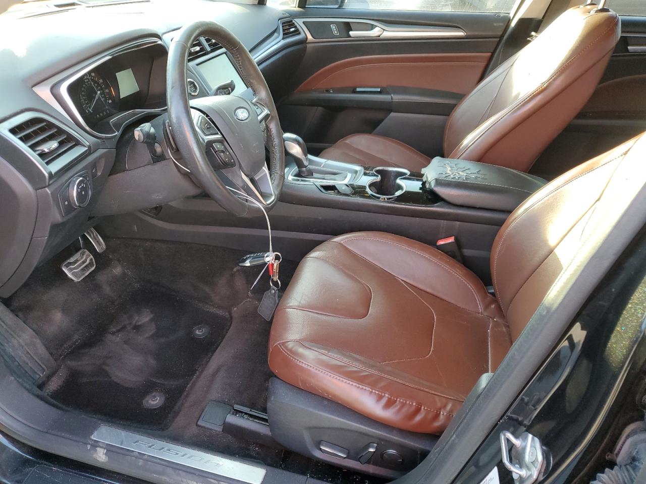 2015 Ford Fusion Titanium VIN: 3FA6P0K90FR219864 Lot: 93763475