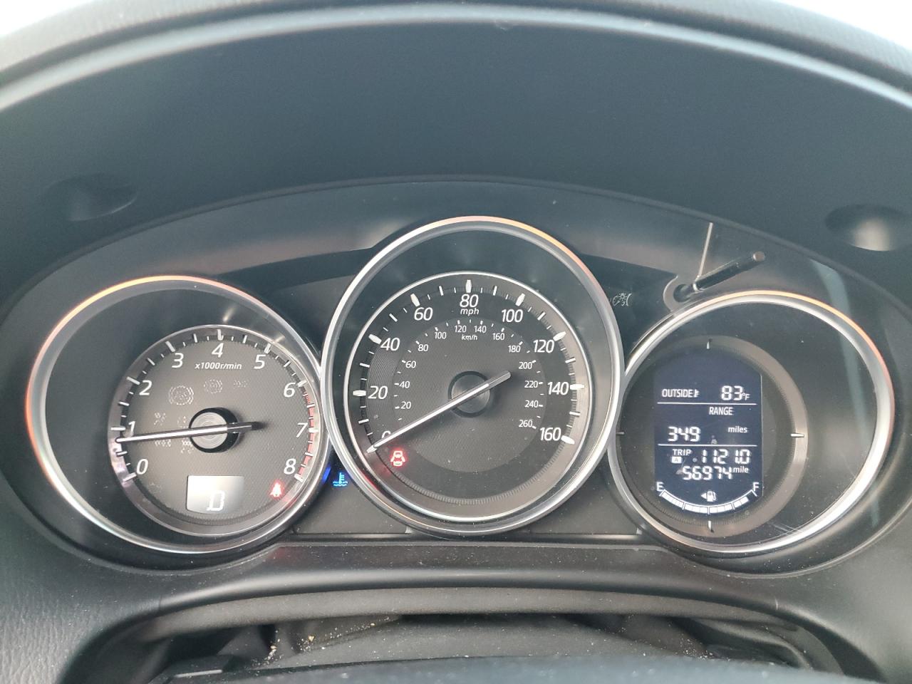 2016 Mazda Cx-5 Gt VIN: JM3KE2DY5G0843781 Lot: 93640085