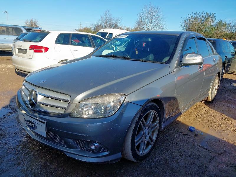 2008 MERCEDES-BENZ C CLASS C200 CDI SPORT 4DR for sale at Copart BRISTOL