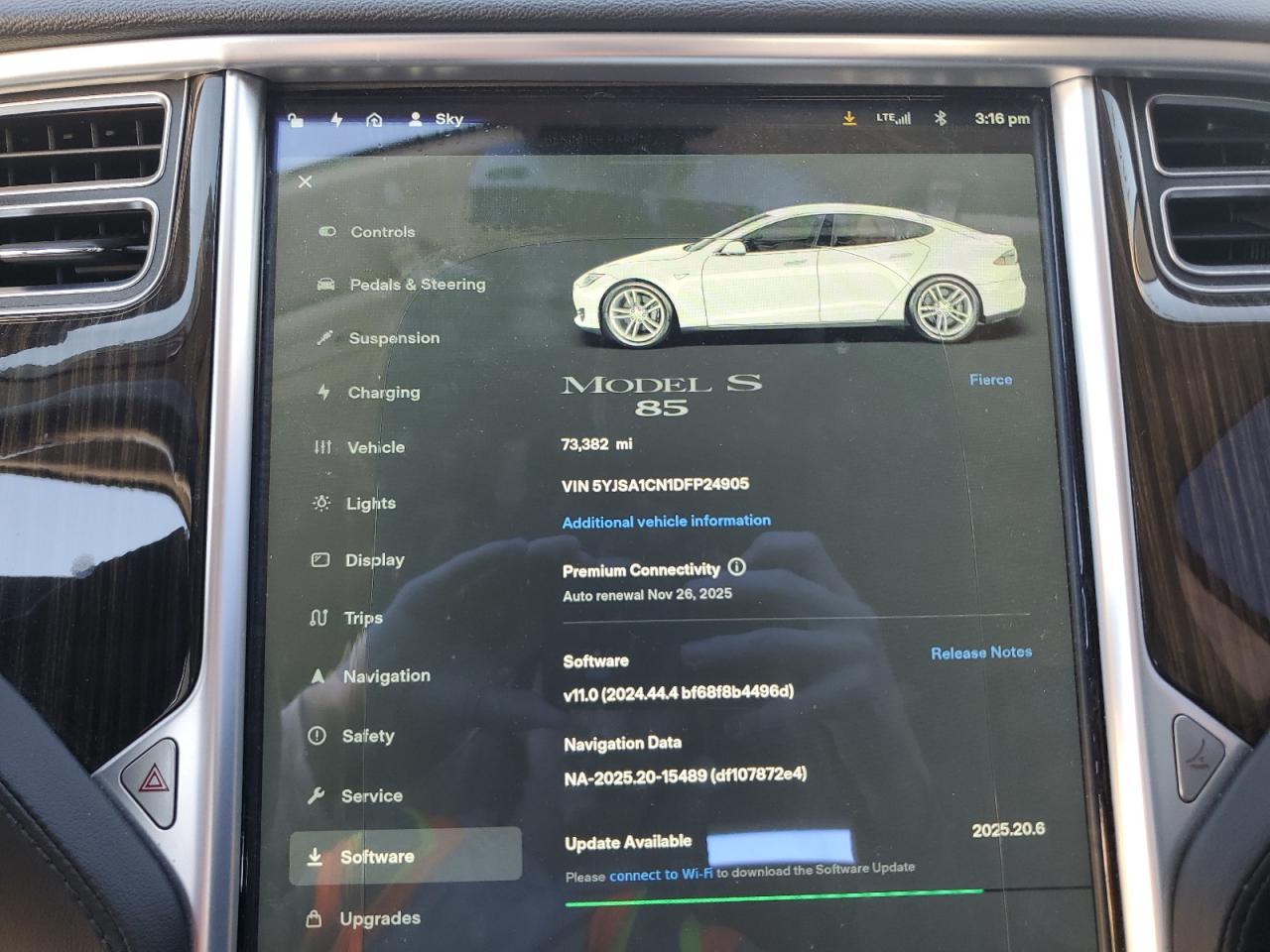 2013 Tesla Model S VIN: 5YJSA1CN1DFP24905 Lot: 90797495