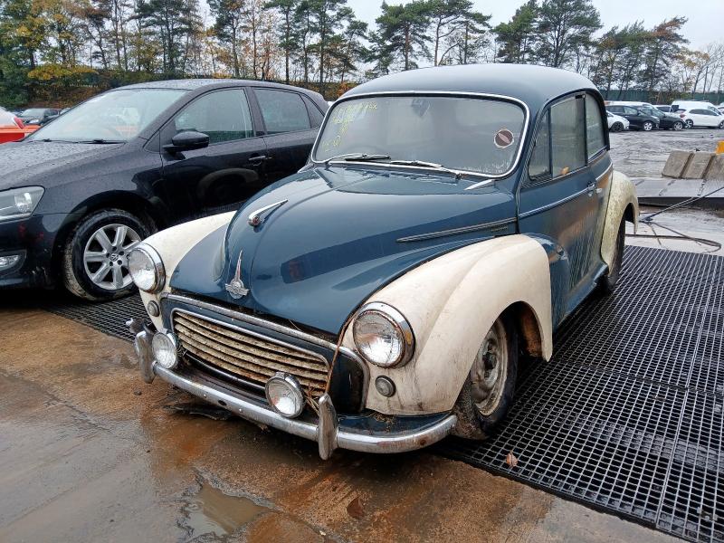 1963 MORRIS MINOR 1000  for sale at Copart WOLVERHAMPTON