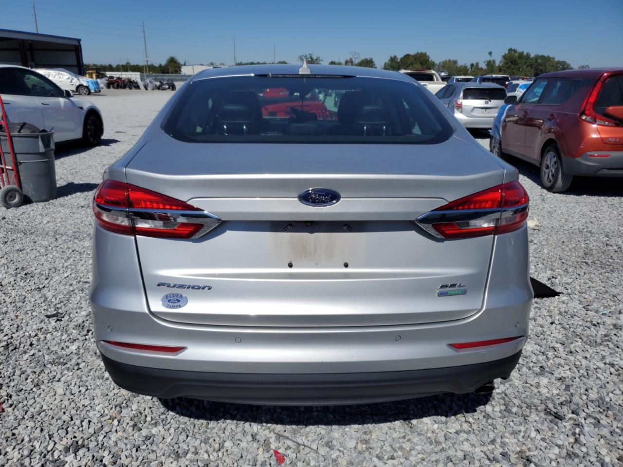 2019 Ford Fusion Sel VIN: 3FA6P0CD5KR222921 Lot: 91065475