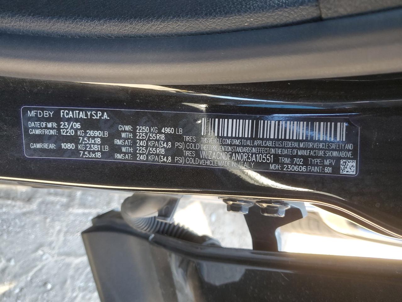 2024 Dodge Hornet Gt VIN: ZACNDFAN0R3A10551 Lot: 91392895