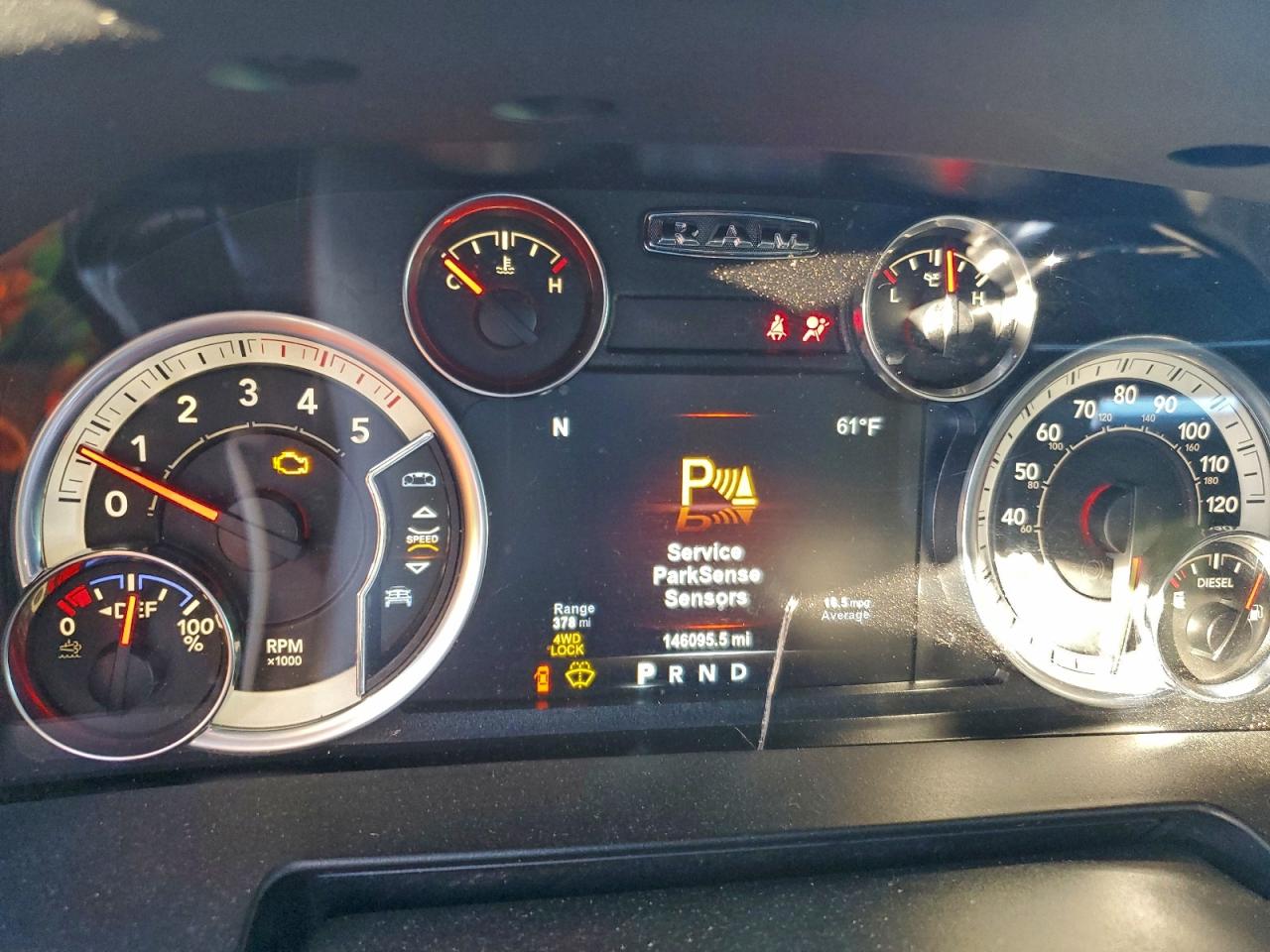 2018 Ram 2500 Laramie VIN: 3C6UR5FL5JG406155 Lot: 94800835