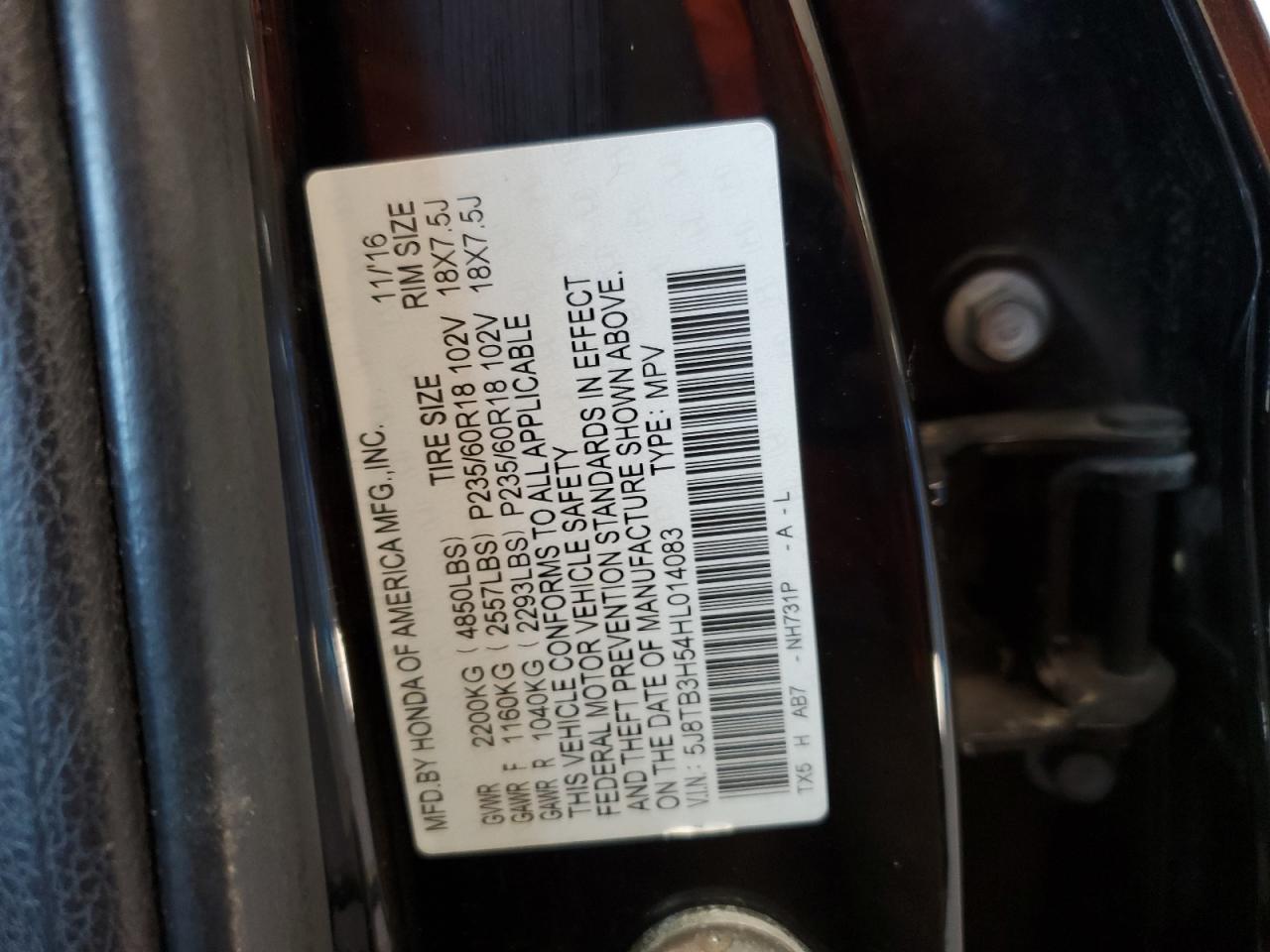 2017 Acura Rdx Technology VIN: 5J8TB3H54HL014083 Lot: 91800855