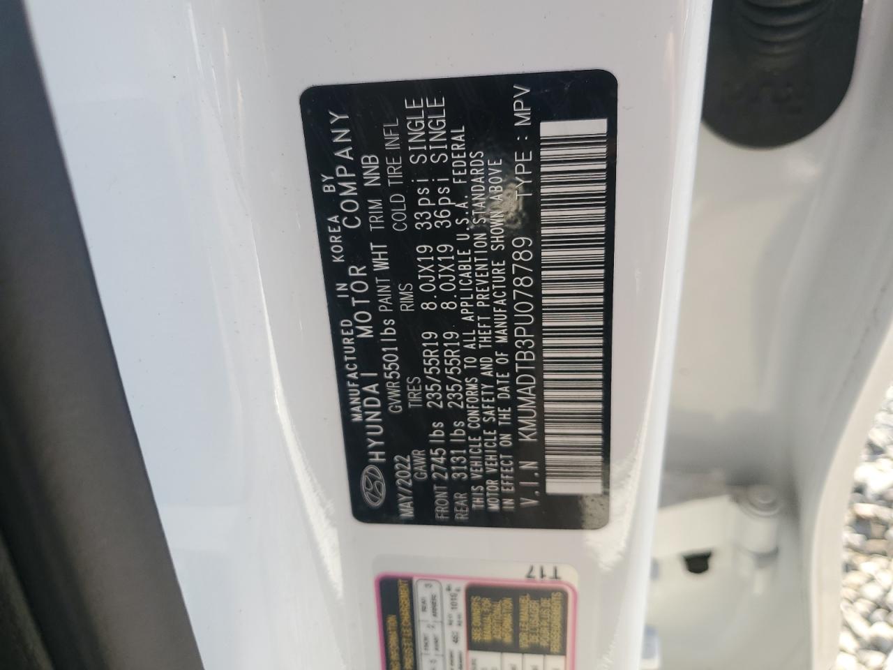 2023 Genesis Gv70 Base VIN: KMUMADTB3PU078789 Lot: 91917285