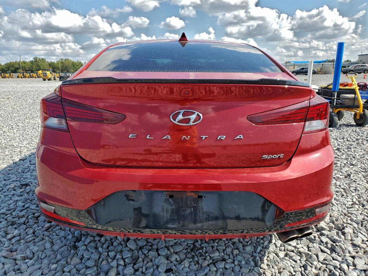 2019 Hyundai Elantra Sport VIN: KMHD04LB2KU854873 Lot: 93909735