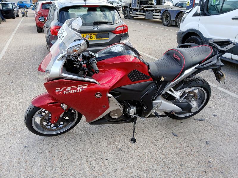 2010 HONDA VFR 1200 F-A  for sale at Copart SANDWICH
