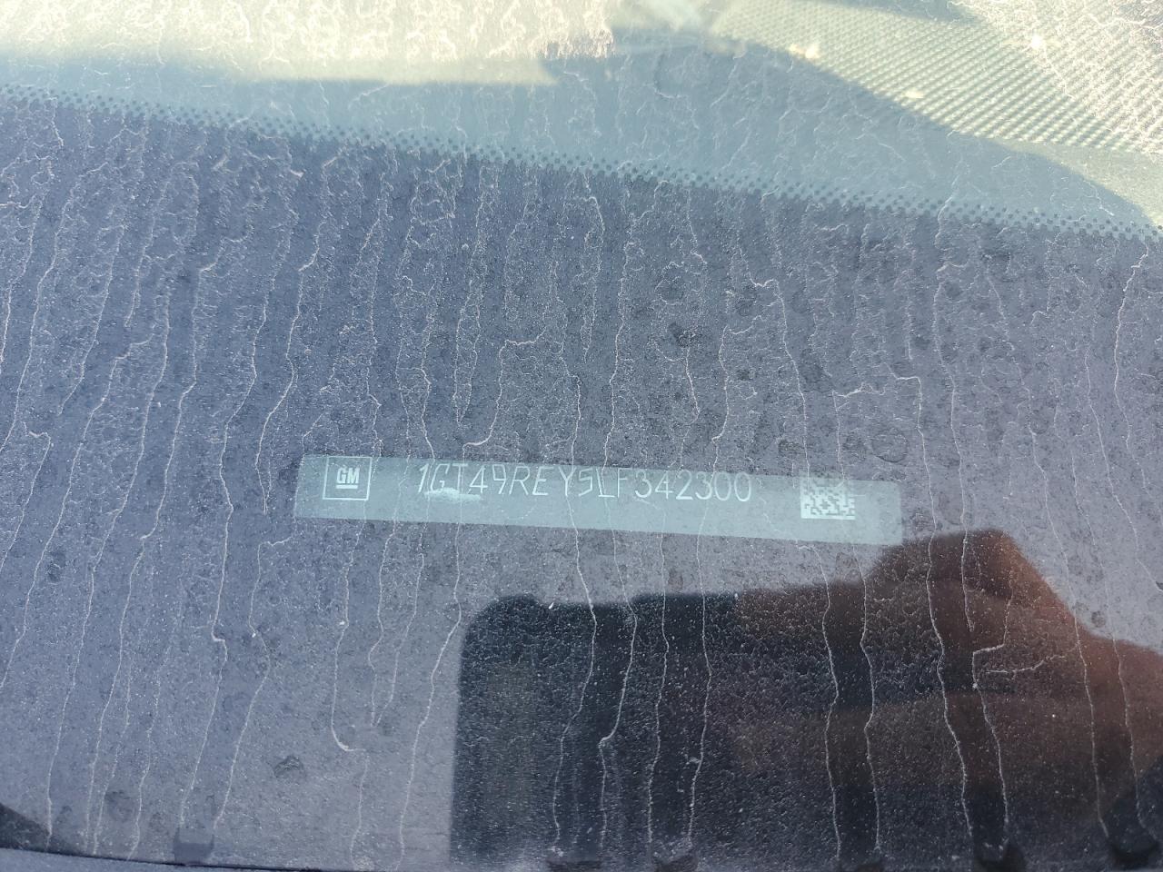 2020 GMC Sierra K2500 Denali VIN: 1GT49REY5LF342300 Lot: 91283725