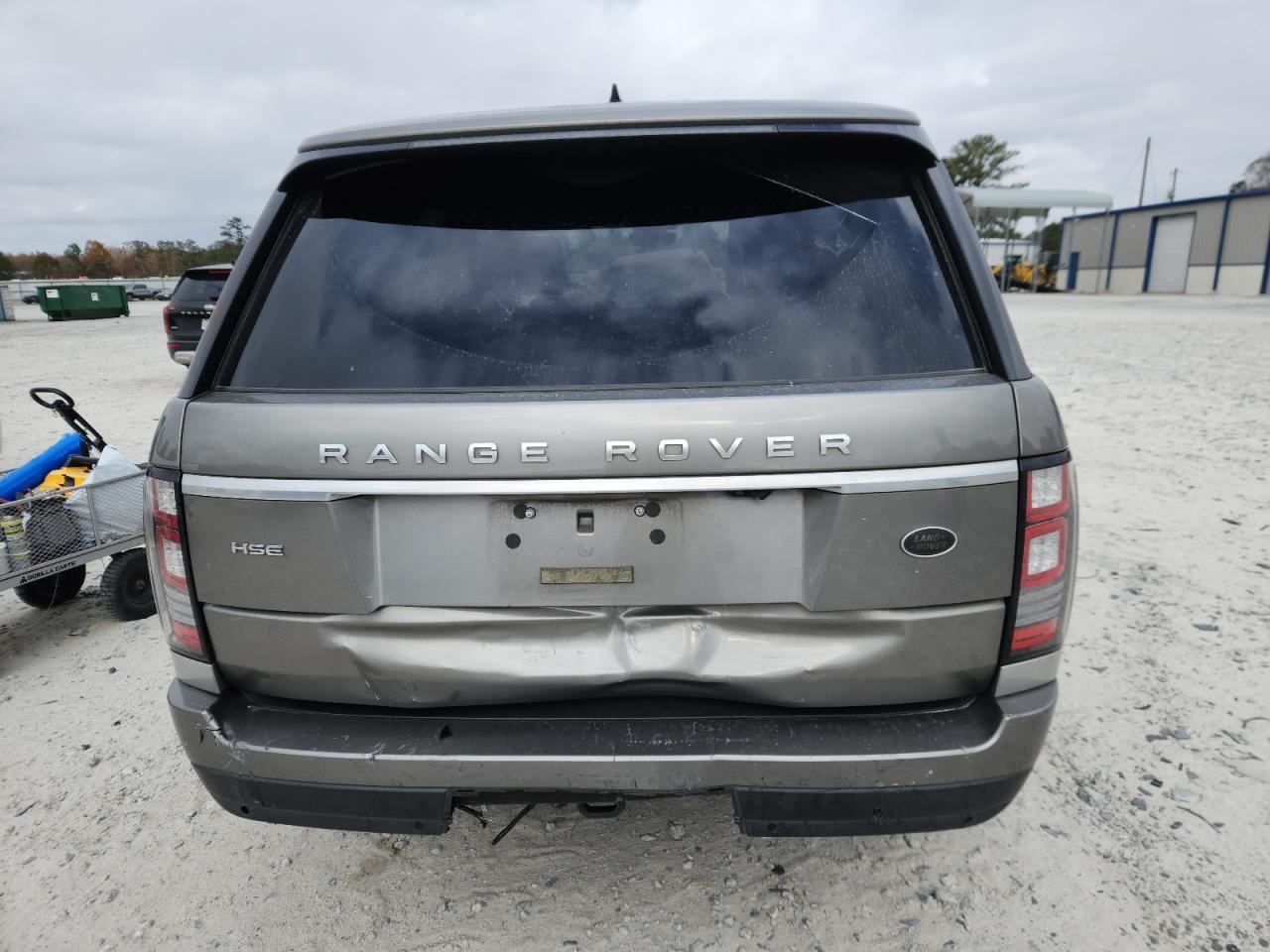 2017 Land Rover Range Rover Hse VIN: SALGS2FV9HA353147 Lot: 92210465