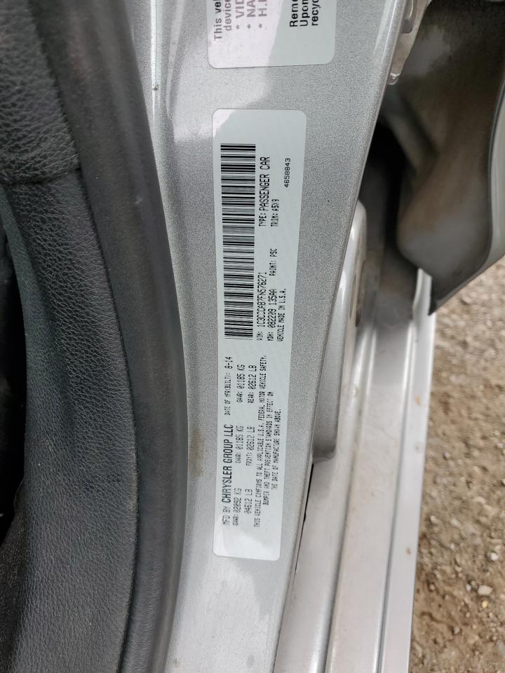 2015 Chrysler 200 Limited VIN: 1C3CCCAB7FN576271 Lot: 93319225