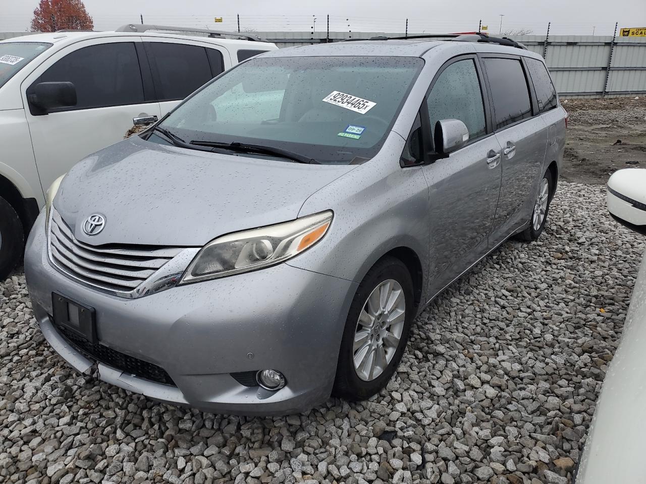 2015 Toyota Sienna Xle VIN: 5TDYK3DCXFS579152 Lot: 92934465