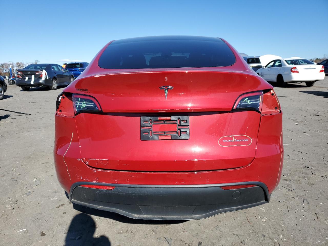 2022 Tesla Model Y VIN: 7SAYGDEE0NA012619 Lot: 91671205
