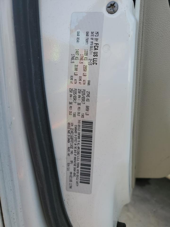 2015 Chrysler Town & Country Limited Platinum VIN: 2C4RC1GG8FR711032 Lot: 91031855