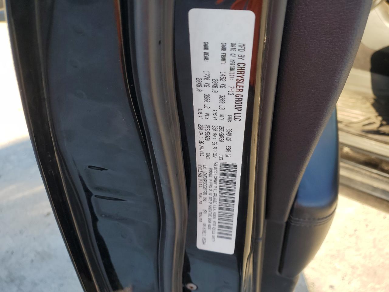 2013 Dodge Durango Sxt VIN: 1C4RDHAG5DC691780 Lot: 93383285