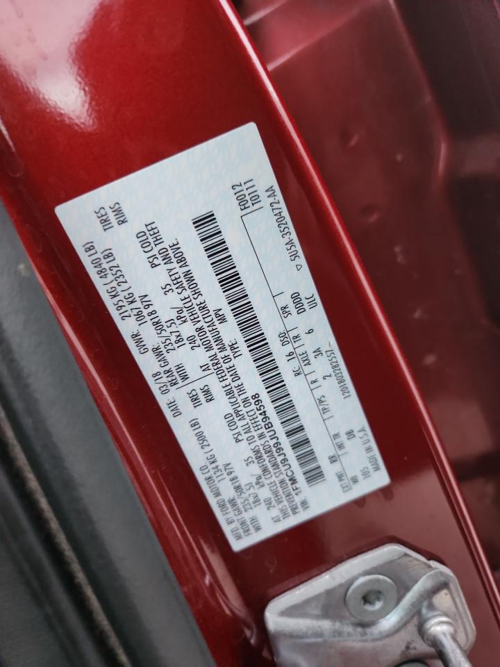 2018 Ford Escape Titanium VIN: 1FMCU9J99JUB94598 Lot: 92688055