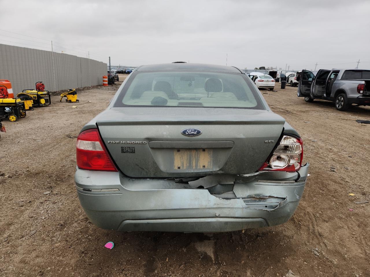 2006 Ford Five Hundred Sel VIN: 1FAFP24106G167968 Lot: 92121535