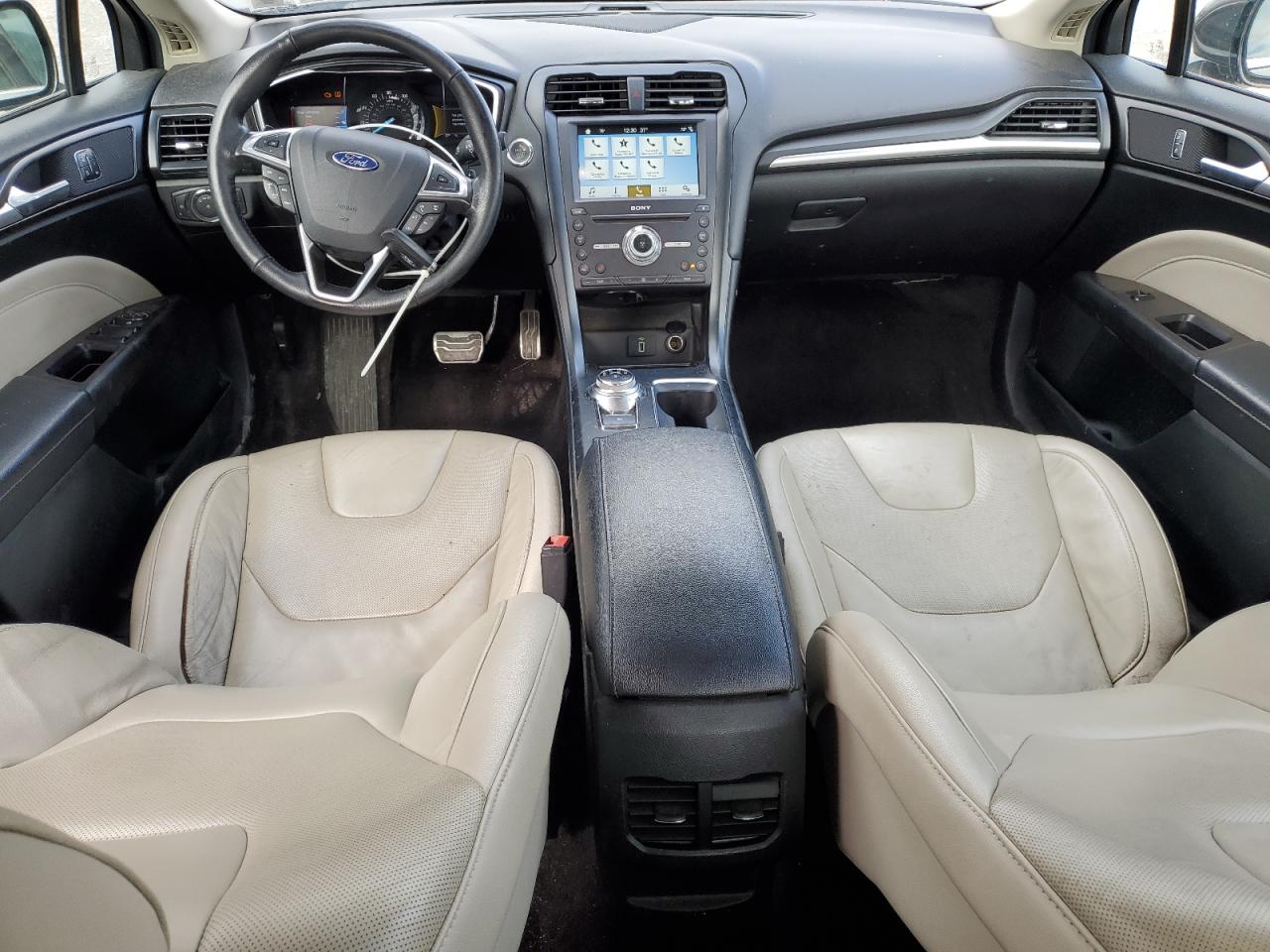 2017 Ford Fusion Titanium VIN: 3FA6P0K91HR115001 Lot: 92835055