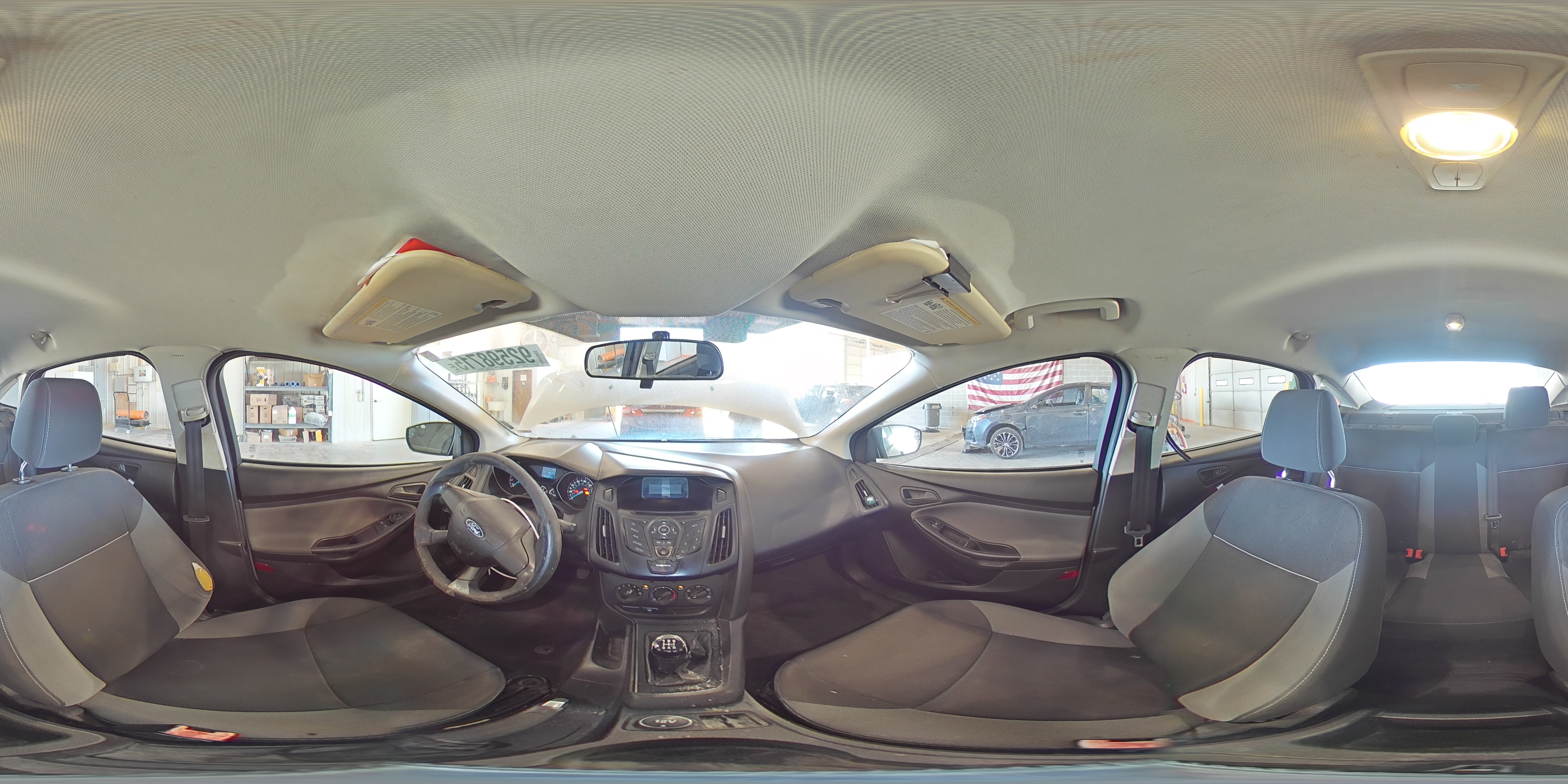 2012 Ford Focus S VIN: 1FAHP3E20CL227384 Lot: 92598715