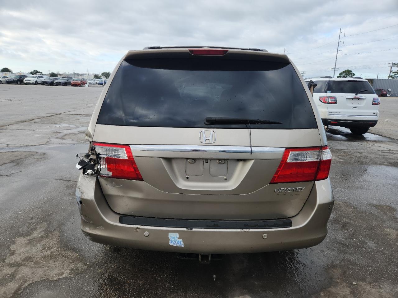 2005 Honda Odyssey Touring VIN: 5FNRL38825B032662 Lot: 91906925