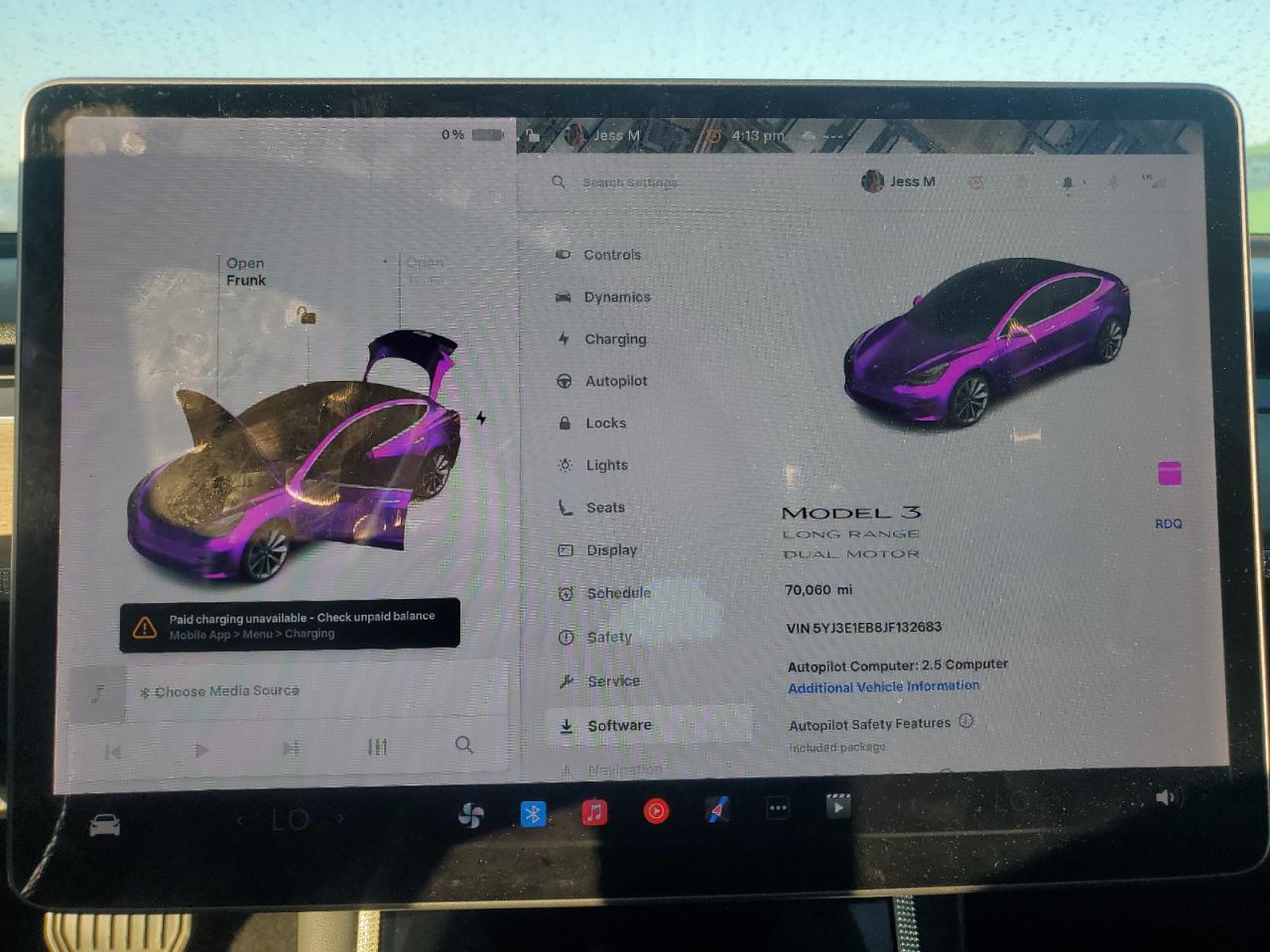 2018 Tesla Model 3 VIN: 5YJ3E1EB8JF132683 Lot: 86855135