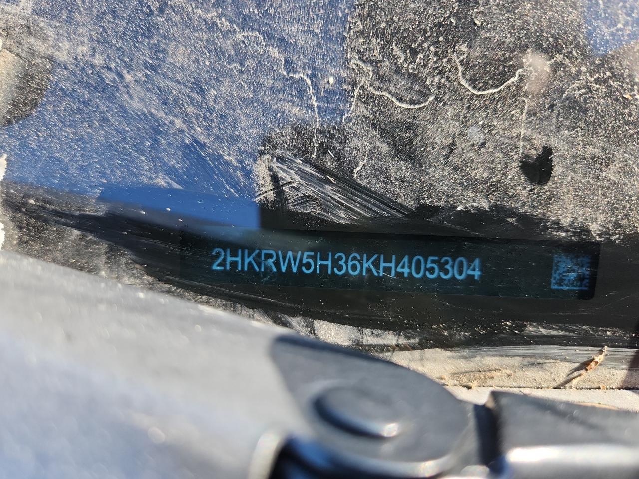 2019 Honda Cr-V Lx VIN: 2HKRW5H36KH405304 Lot: 91071715