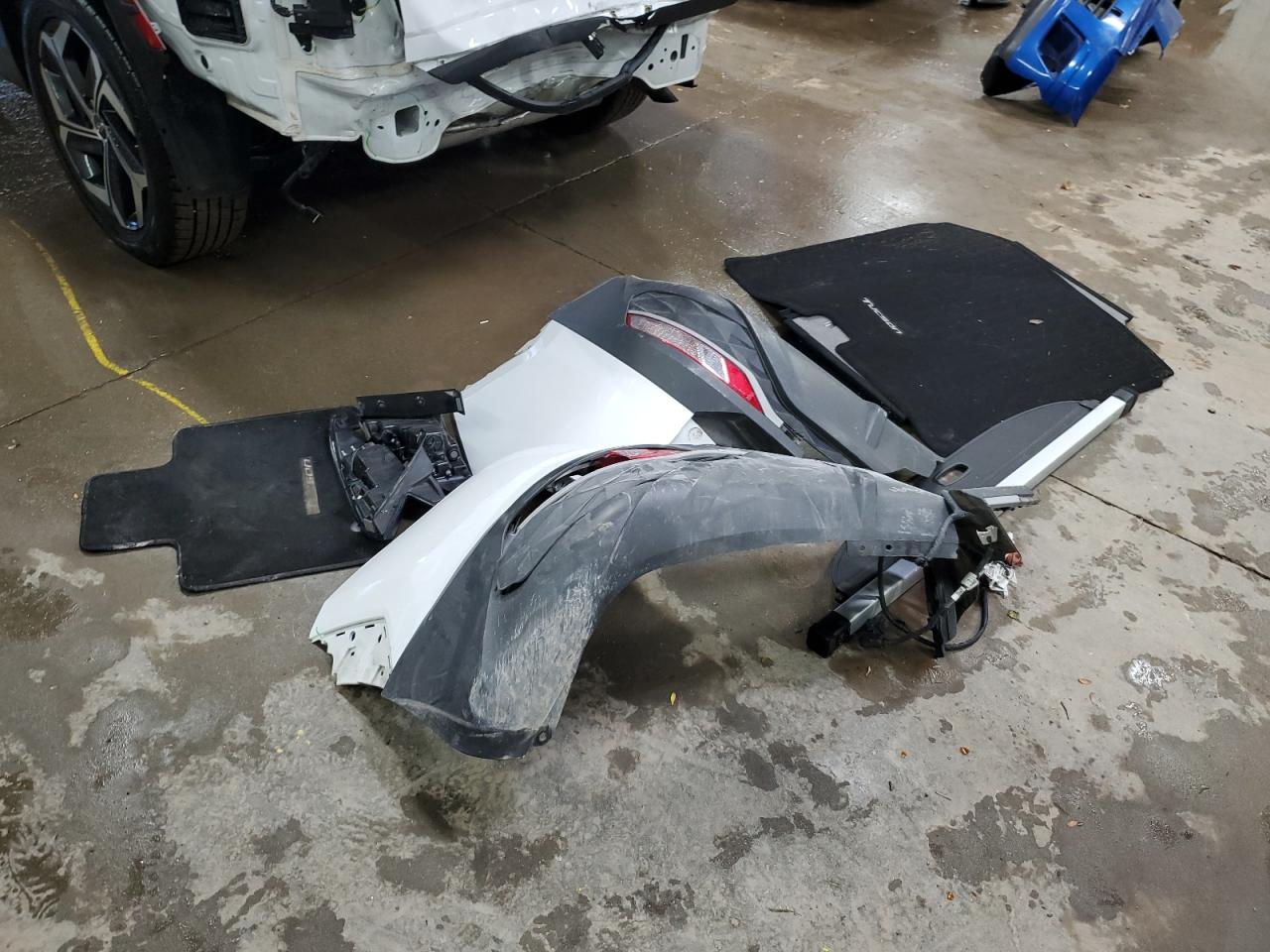 2022 Hyundai Tucson Sel VIN: 5NMJCCAE4NH061947 Lot: 92236625