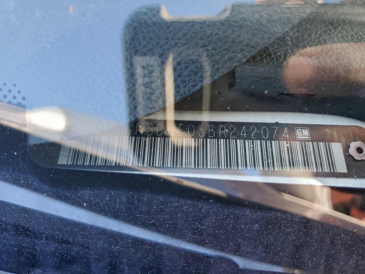 2011 Chevrolet Tahoe C1500 Ls VIN: 1GNSCAE03BR242074 Lot: 94320285