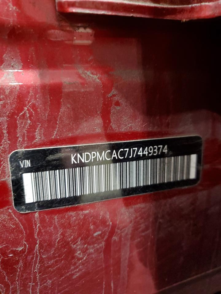 2018 Kia Sportage Lx VIN: KNDPMCAC7J7449374 Lot: 92314565