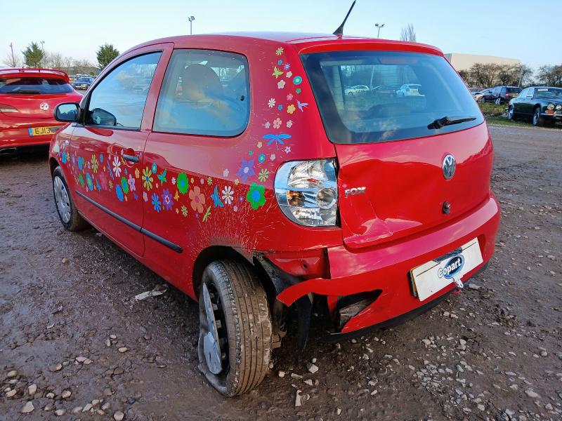 2011 VOLKSWAGEN FOX 1.2 60 URBAN FOX 3DR