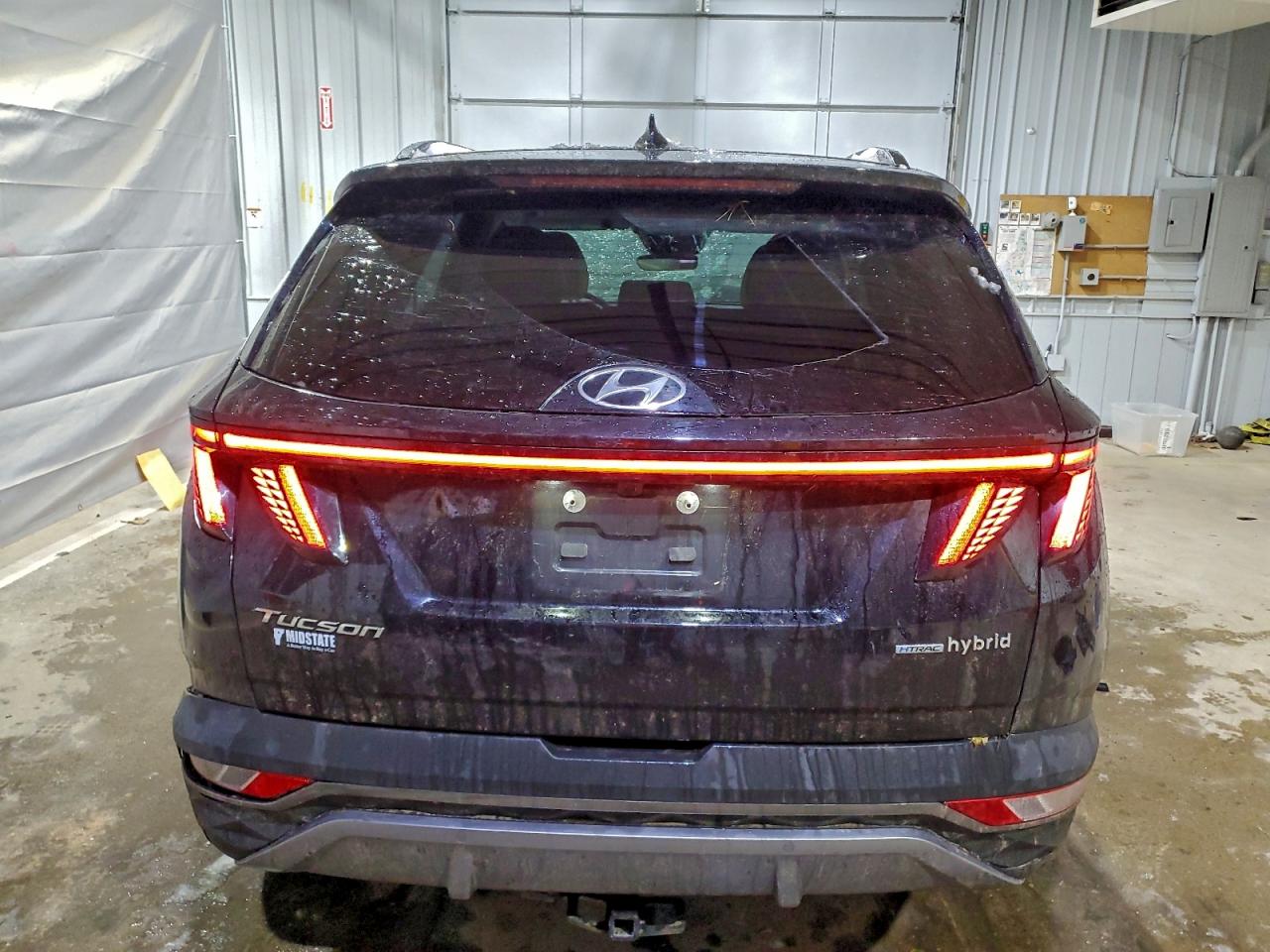 2022 Hyundai Tucson Limited VIN: KM8JECA17NU053725 Lot: 92706195