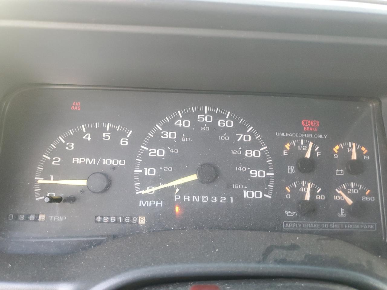 1997 Chevrolet Tahoe K1500 VIN: 1GNEK13R3VJ361599 Lot: 92464065