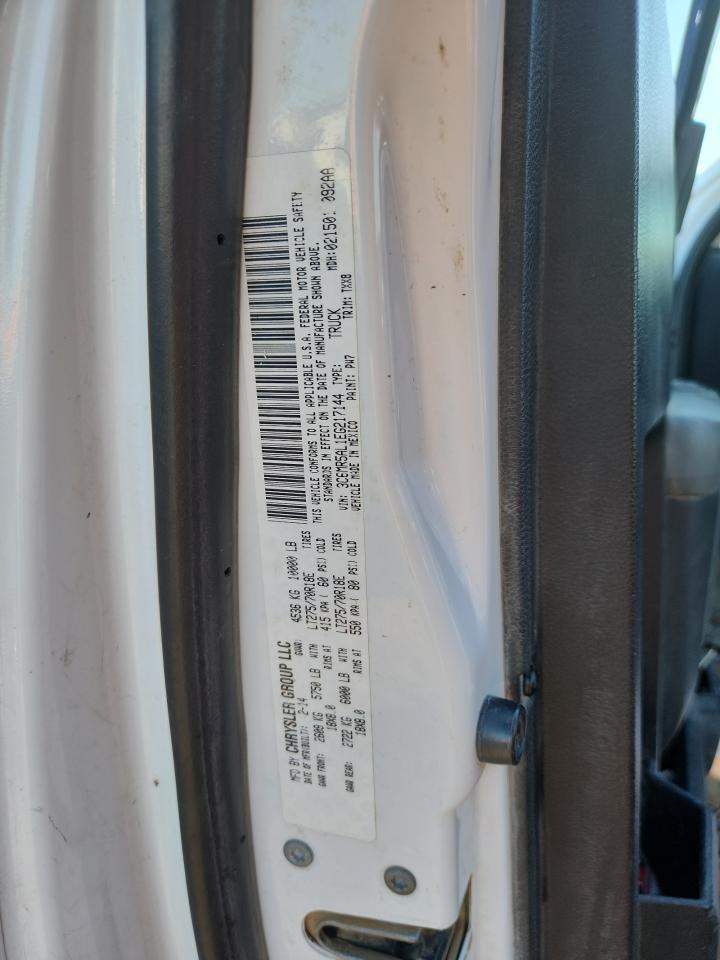 2014 Ram 2500 St VIN: 3C6MR5AL1EG217144 Lot: 91943355