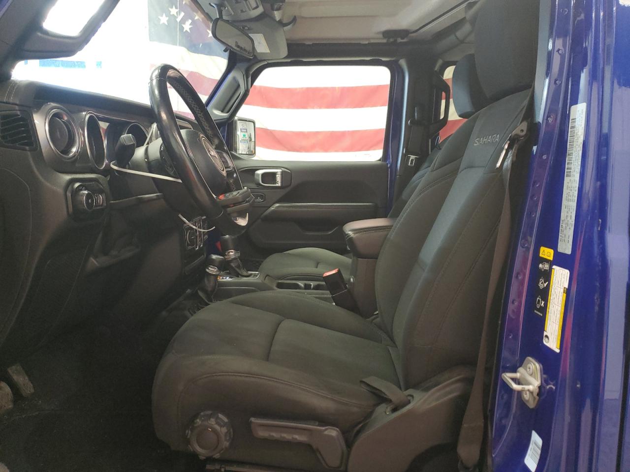 2020 Jeep Wrangler Unlimited Sahara VIN: 1C4HJXEN9LW256734 Lot: 92922665